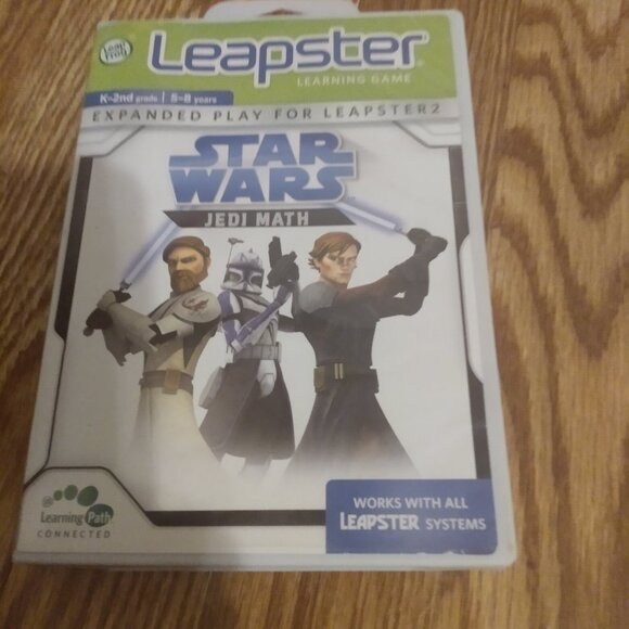 Leapster Star Wars Jedi math game cartridge - Picture 4 of 5